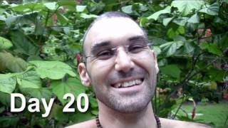 Day 20 Water Fast Vlog 2009 ~ Reconnecting with Others ~ Brief DMT Mention (more?)