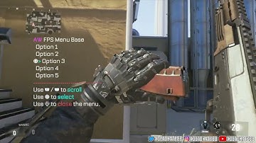 [PS4] Advanced Warfare v1.23 - FPS Mod Menu Base (Free Download!!)