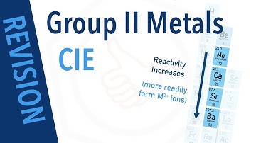Group 2 Metals for CIE A-level Chemistry