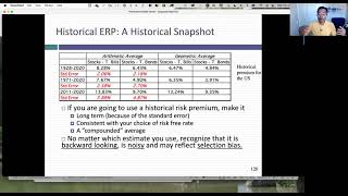 Session 7: Equity Risk Premiums & First steps on betas