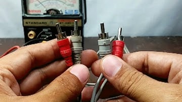 How to fix RCA plug || No need to replace NEW RCA plug