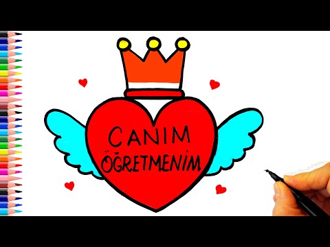 Öğretmenler Günü Resmi Çizimi - Öğretmenler Günü Resmi Nasıl Çizilir? -  Öğretmenler Günü Resmi