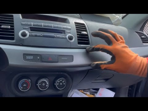 Dash Molding Removal On 10th Gen Mitsubishi Lancer