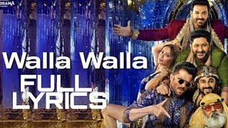 Walla walla .... Pagalpanti .... Lyrics Resimi