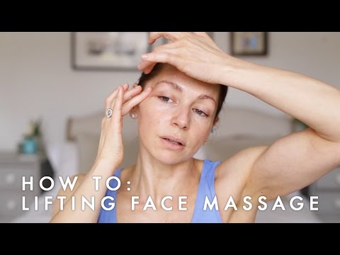 Video: Facial massage for anti-wrinkle and face lifting
