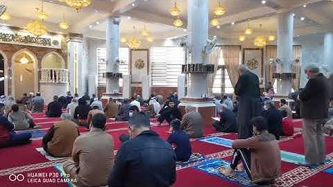 تلاوة الجمعه في جامع خالد بن الوليد للقارئين ابو عبيده ويوسف