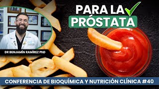 Salsa de Tomate Para Próstata  Conferencia # 40 Contra las Enfermedades  Dr Benjamín PhD