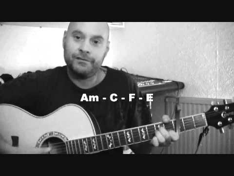'Crazy' By Gnarls Barkley/Ceelo Green Beginners Guitar Tutorial