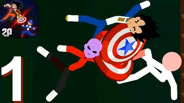 Duel Stick Fighting - Gameplay Walkthrough Part 1 (Android Gameplay)