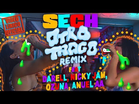 Sech Ft. Darell, Nicky Jam, Ozuna, Anuel Aa - Otro Trago | Remix