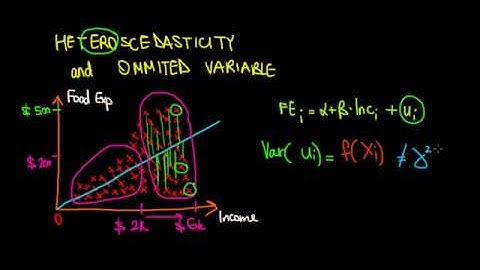 ECONOMETRICS | Heteroscedasticity and Omitted Variable | 1