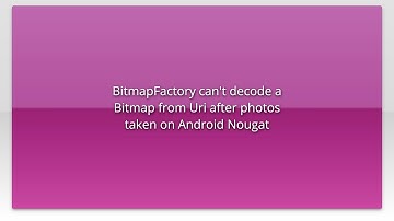 BitmapFactory can