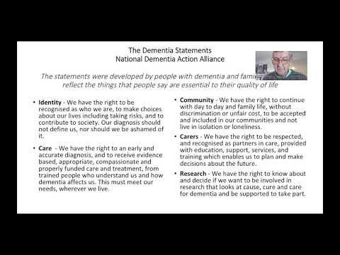 Keith Oliver + Danielle Tingley - My Values, My rights, Myself - the ME in deMEntia