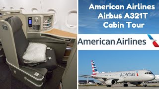 American Airlines Airbus A321 Transcon Cabin Tour