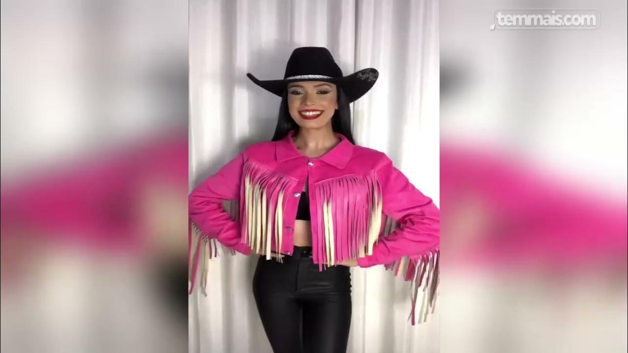 Ana Castela usa jaqueta confeccionada por fã de Iperó em show YouTube