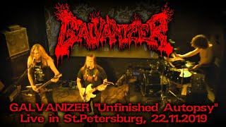 GALVANIZER "Unfinished Autopsy" - Live in St.Petersburg, 22.11.2019