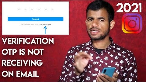 Instagram Confirmation/Verification Code Not Received Problem Solved