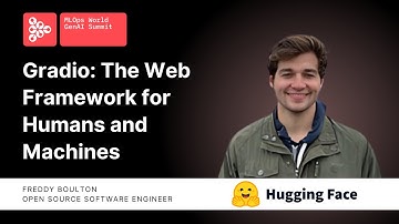 Gradio: het webframework voor mens en machine | Freddy Boulton, Hugging Face