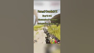 If you play Apex on the PC, you need to try Crosshair X #crosshairx #apexlegends #pcgaming #csgo #f