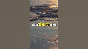 Dù bạn sống tốt cỡ nào đi chăng nữa: