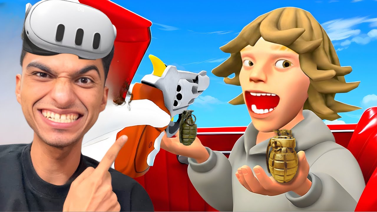 اشتغلت سواق تاكسي في الواقع الأفتراضي😂🔥 | taxi driver vr