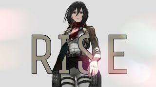 Anime Mix [ AMV ] - Rise ( Skillet Russian Cover )