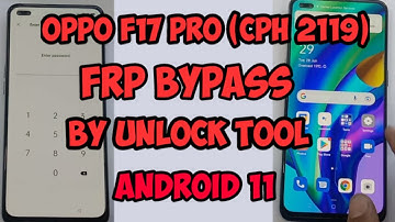Oppo f17 Pro [Cph 2119] frp bypass by unlock tool How to Remove oppo f17pro google account 100% Work