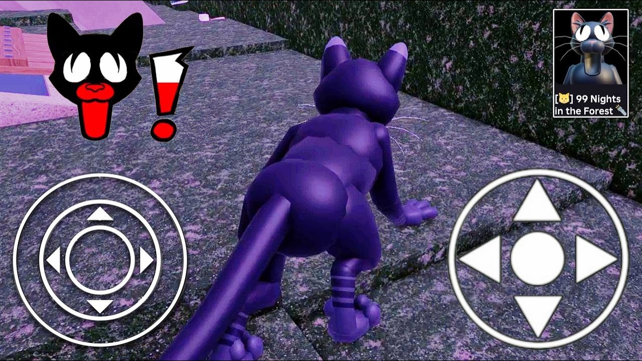 I BECOME Cat!? - 99 Nights in the Forest | Roblox