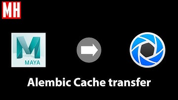 How to bake an Alembic nCloth simulation cache in Maya and export it for use in Keyshot