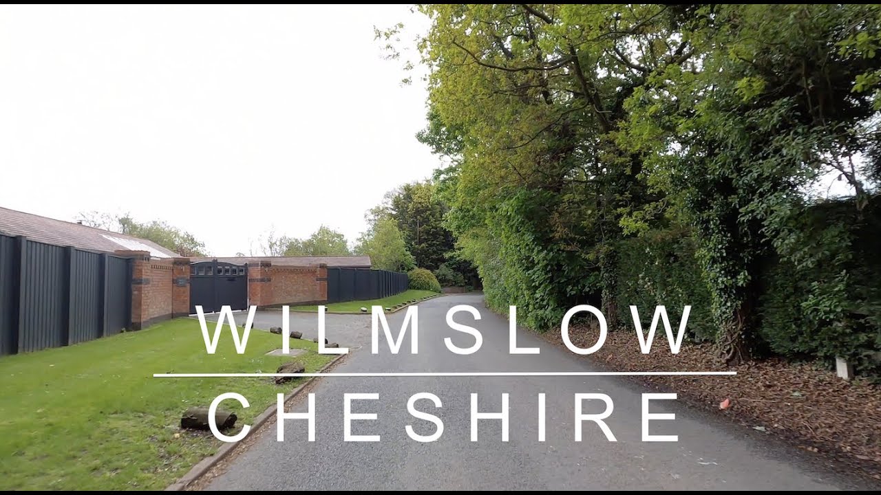 4K Wilmslow (Cheshire, UK) Car Drive