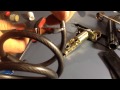 How to cut a steel cable lock.