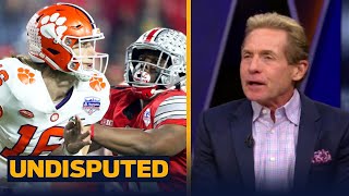 UNDISPUTED | Skip \& Shannon predict to College Football semifinal: #2 Clemson vs #3 Ohio State