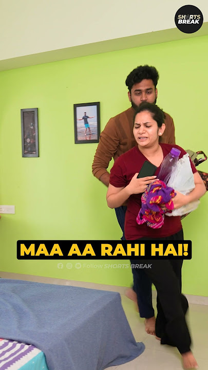 EP-32 - माँ आ रही है 😆 | Husband Vs. Wife | Shorts Break