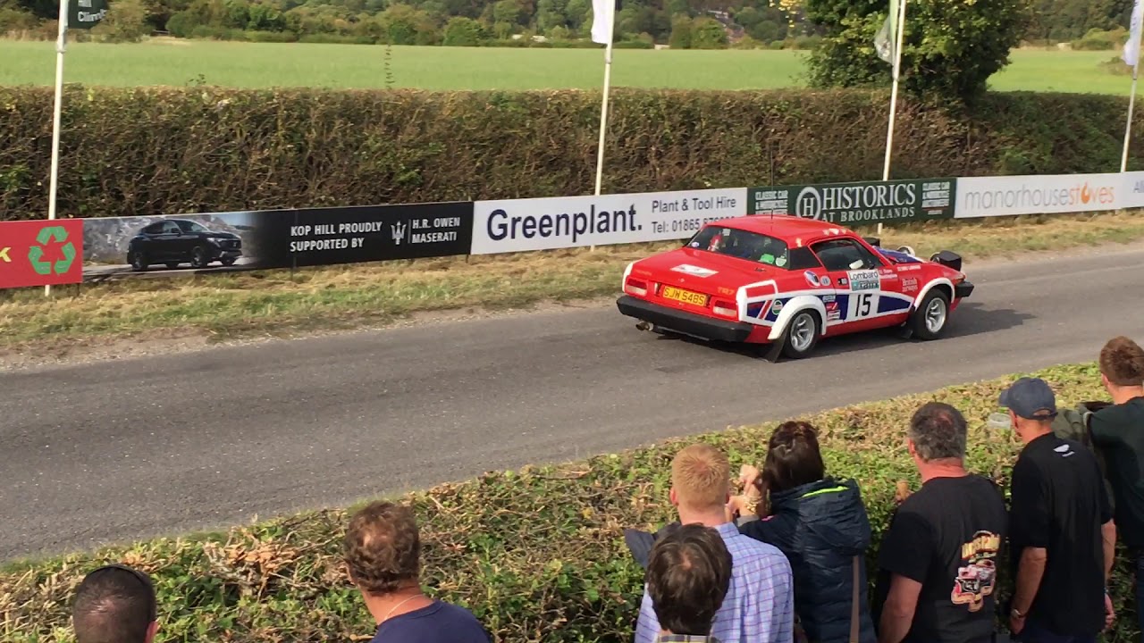 Steve Rockingham works TR7 V8 Kop Hill 15 09 18 - YouTube