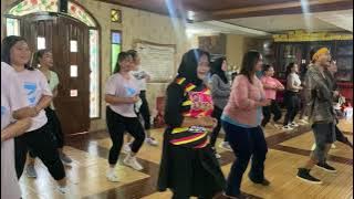 Yayah Andriani - Dua Lalaki choreo by ZIN @robimodjo “Zumba at Yan’s Studio Majalaya”