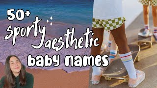 50+ Sporty Aesthetic Baby Names for 2024 - Unique & Strong Name Ideas for Boys and Girls screenshot 4