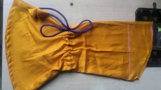 How to make bell sleeves with dori very easy  way ??????
