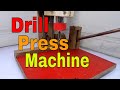 Diy drill press machine at home