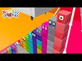 Numberblocks Full Episodes Standing Tall 1 MILLION vs 100 MILLION - Learn to Count Big Numbers!