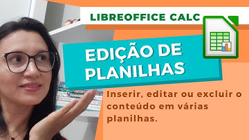Edição simultânea do conteúdo das planilhas