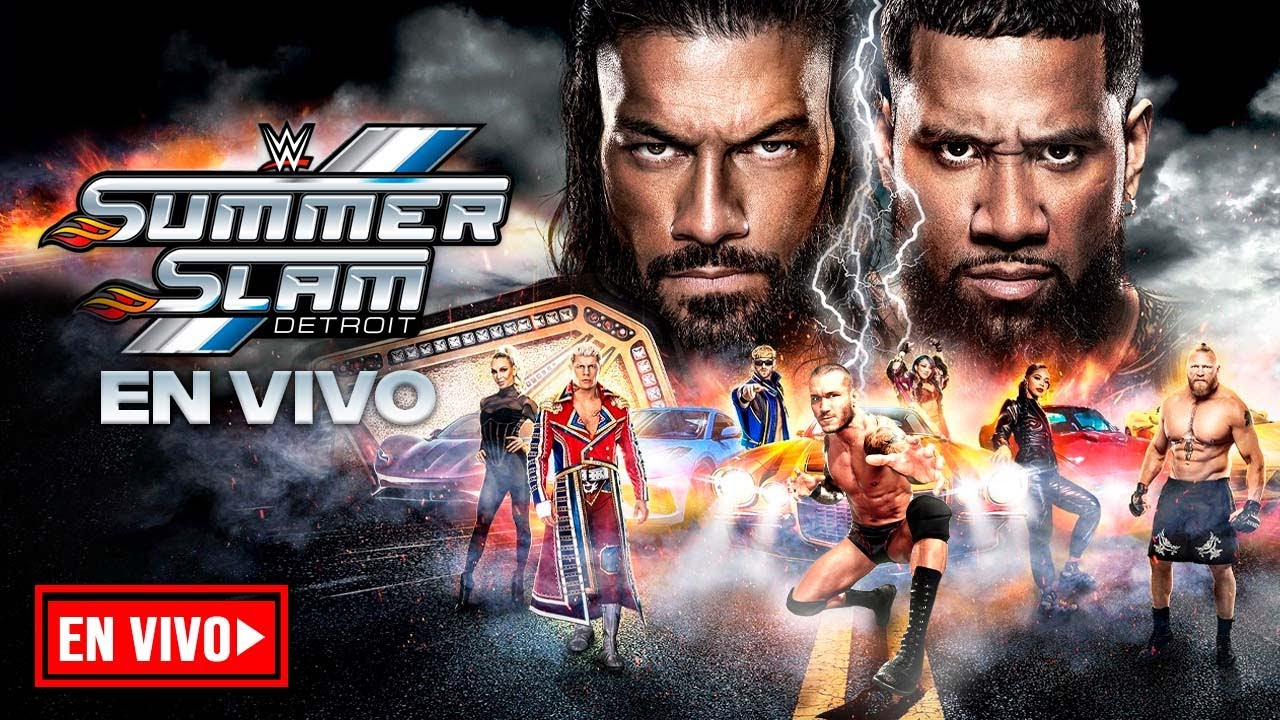 WWE SummerSlam 2023 EN VIVO Narración Español Latino Cobertura y