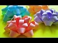 Подарочный БАНТ из БУМАГИ своими руками / DIY: Paper Bow / ✿ NataliDoma