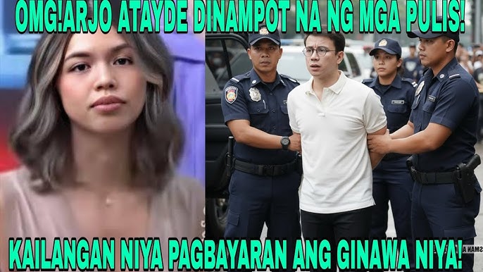 ARJO ATAYDE DINAMPOT NA NG MGA PULIS MATAPOS IPAKULONG NI MAINE MENDOZA  FLOOD CONTROL ISUE