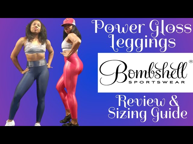 NEW Bombshell Sportswear POWER GLOSS LEGGINGS- The Best