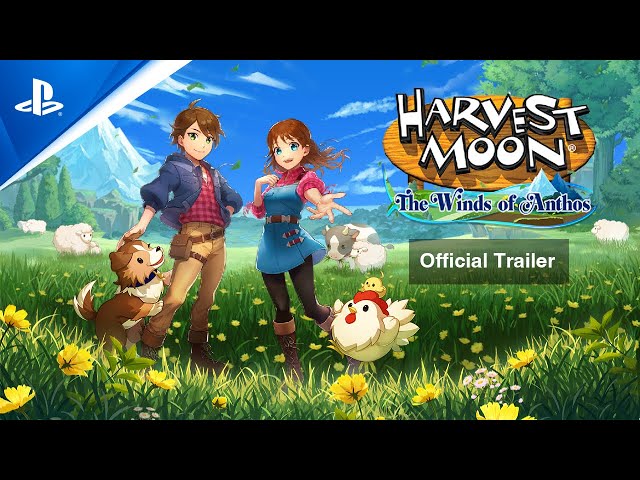 Harvest Moon: The Winds of Anthos - Official Trailer | PS5 u0026 PS4 Games class=