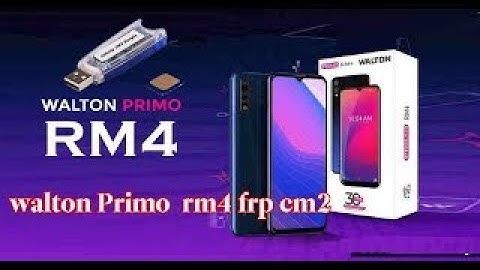 Walton Primo RM4 pattern pin Frp unlock Cm2 100%#ahnron