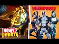 *NOWE* Fortnite Update! Sekretne Zmiany, Deadpool V2, Event... (12.40)