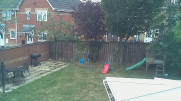 24 Hour - Timelapse from 03-08-2018 - Stoke-on-Trent - Using a Raspberry Pi