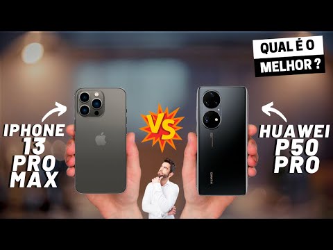 iPhone 13 Pro Max vs Huawei P50 Pro Qual é o MELHOR? (Comparativo)