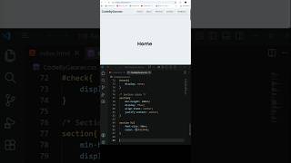 Build a Responsive Navbar with HTML & CSS 🚀